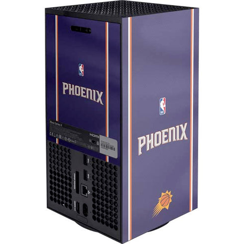 NBA Phoenix Suns Jersey XBox Series X Digital Edition Console Skin